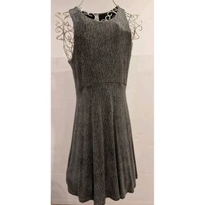 Athleta Santorini Thera Dress Womens XS Gray High Neck Sporty Stretchy